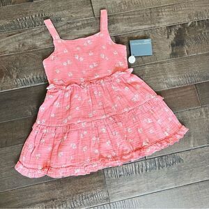 Modern Moments by Gerber Dress Toddler Girls 4T Floral Spring Summer Sleeveless